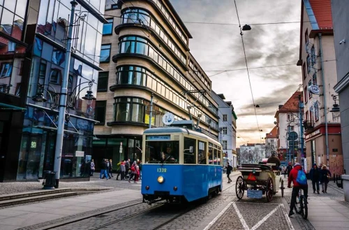 wynajem zabytkowego tramwaju Wrocław