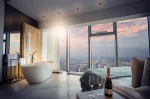 Apartament Deluxe Sky Tower Wrocław 28 piętro